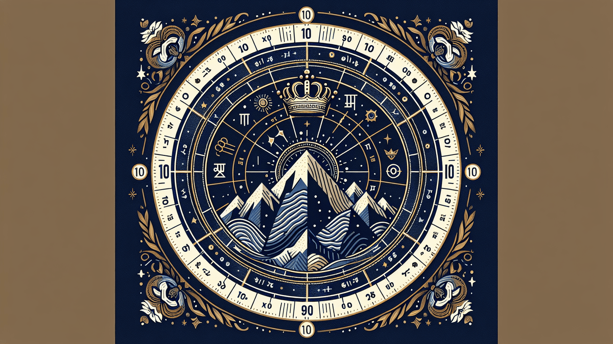 Astrology Houses Career illustration