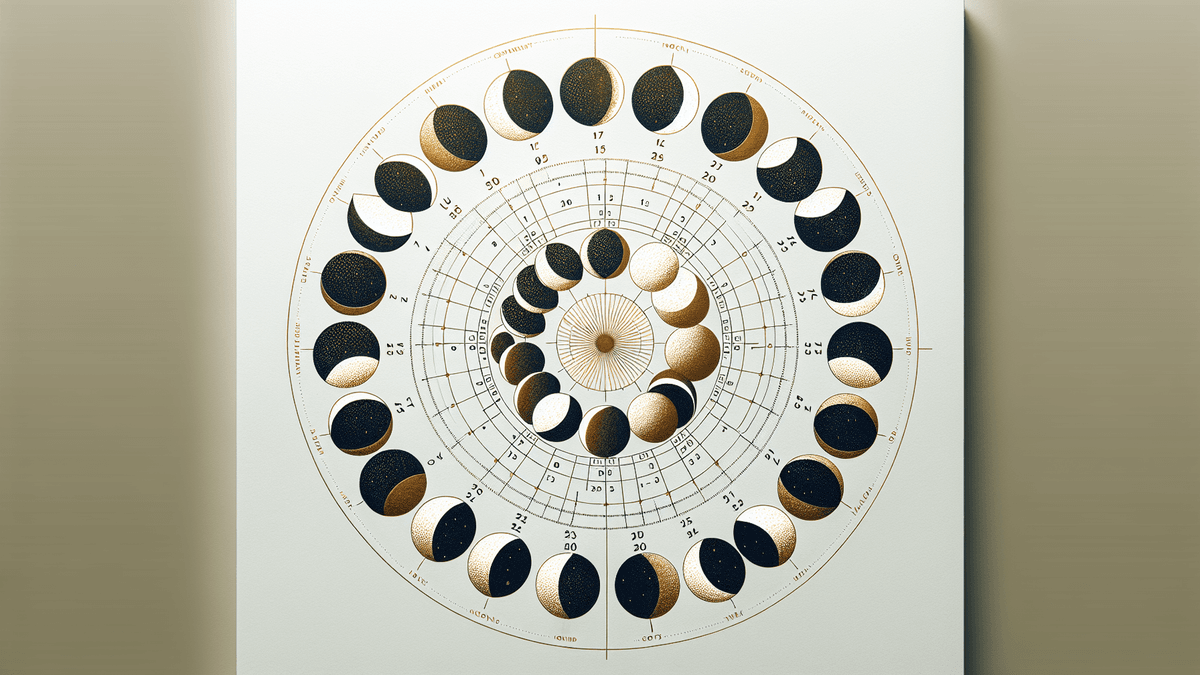 Moon Phases Decision Making illustration