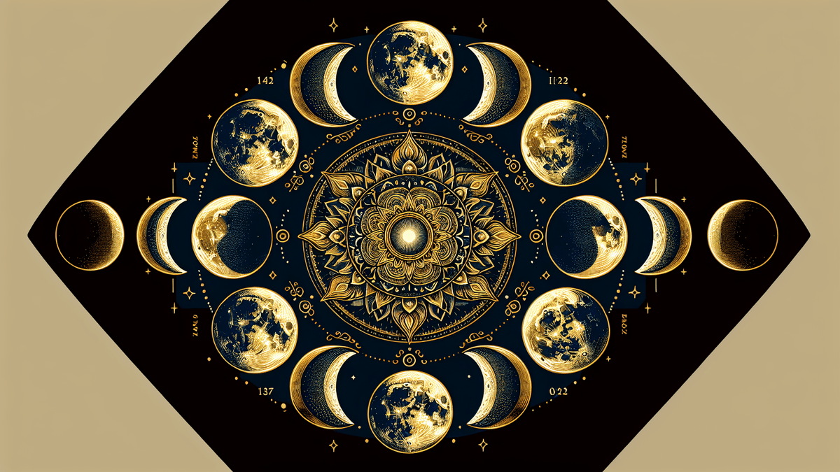 Moon Phases Meaning illustration