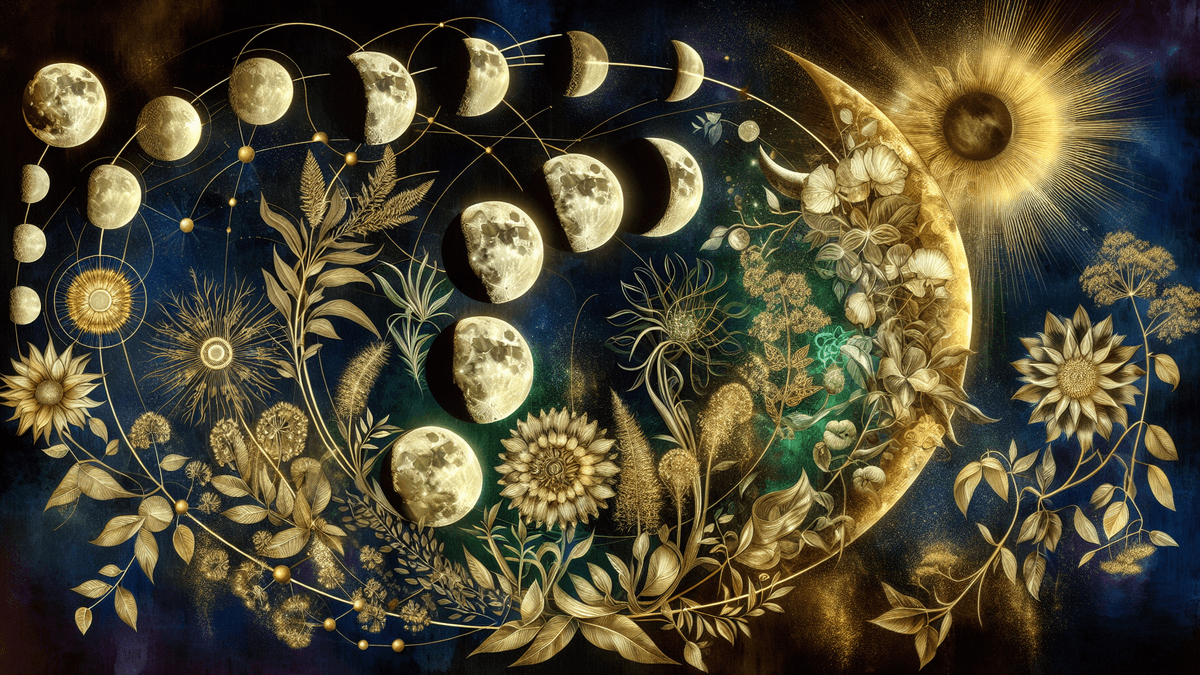 Moon Phases Meaning illustration