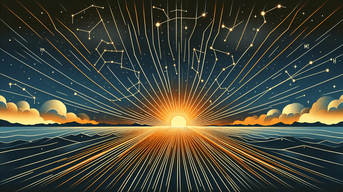 Rising Sign Meaning illustration