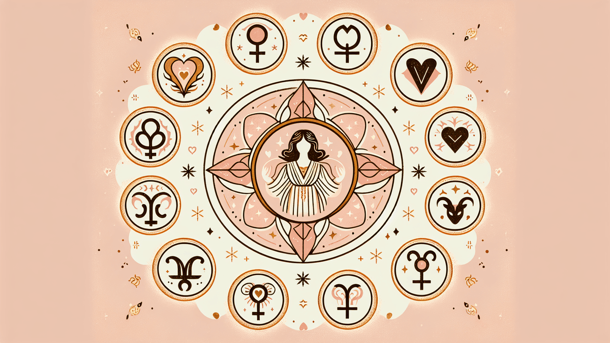 Zodiac Love Languages illustration